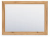 Aleaport - Bedroom Mirror - Warm Brown