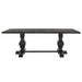 Morland - Dining Table - Vintage Black