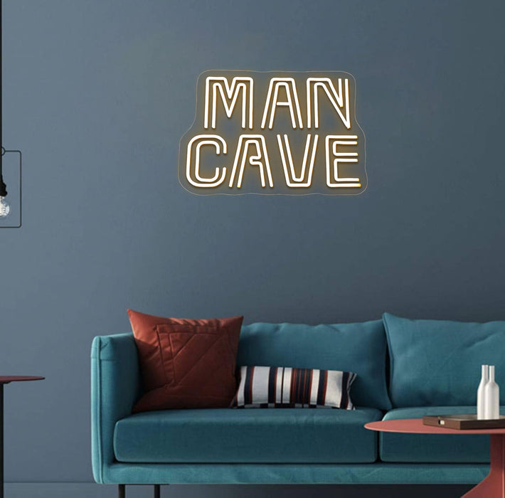 Neon Man Cave - Yellow