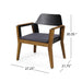 Soho - Transitional Style Outdoor Club Chair (Set of 2) With Cushions - Teak