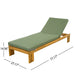 Outdoor Chaise Lounge With 5 Position Adjustable Backrest