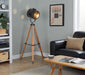Ahoy - Industrial Floor Lamp - Natural / Antique