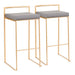 Fuji - Contemporary / Glam & Quality Construction Barstool