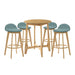 Vera - 5-Piece Wood Bar Set