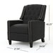 Classic Fabric Push Back Chair