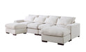 Tatman - Sectional With 2 Ottomans