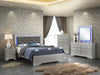 Transitional Elegant King Bed - Champagne