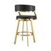 Saturn - Counter Height Bar Stool - Gold