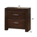 Oberreit - Nightstand - Walnut