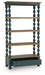 Finnworth - Bookcase - Blue / Brown