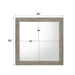 Mari - Mirror - Light Gray Finish