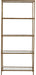 Ryandale - Bookcase - Antique Brass Finish