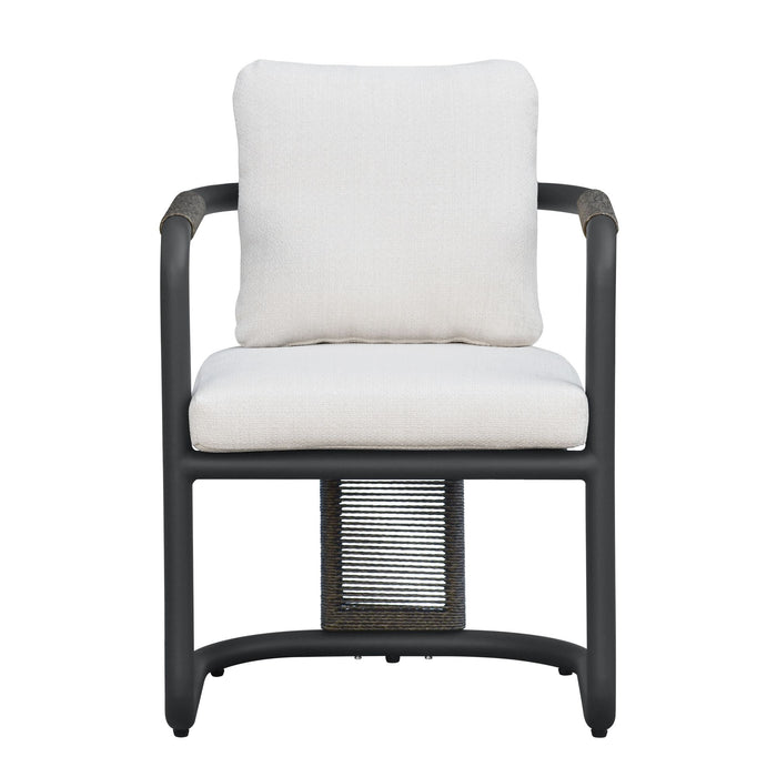 Dorado - Outdoor Dining Chair (Set of 2) - Off-White / Gray