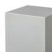 Minerra - Indoor Outdoor Side Table - White Concrete Finish