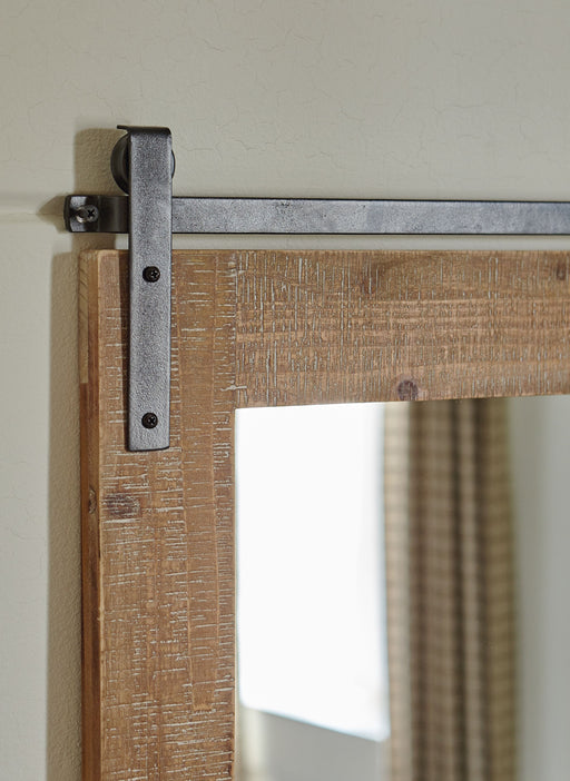 Lanie - Antique Brown - Accent Mirror Sacramento Furniture Store Furniture store in Sacramento