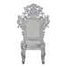 Valkyrie - Side Chair (Set of 2) - Synthetic Leather & Antique Platinum