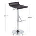 Mirage Ale - Contemporary Adjustable Bar Stool