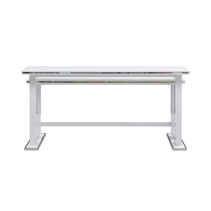 Amanda - 72" Rectangle Wood Console Table - White