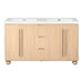 Double Sink Bathroom Vanity With Sinks, Soft Close Doors & 3 Drawers - Wood