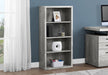 5 Tier For Office Bookshelf, Bookcase, Etagere, Contemporary & Modern