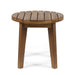 Outdoor Acacia Wood Side Table With Weather Resistance