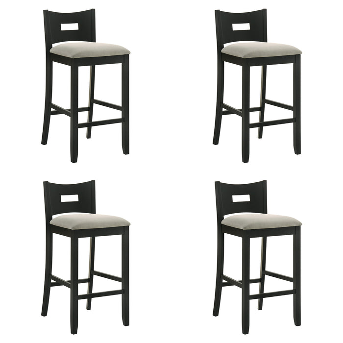 Ren - 30" Bar Height Rubberwood Barstool