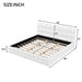 Upholstered Platform Bed With Headboard