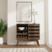 Clarkson - Wine Cabinet - Brown