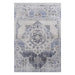 Payas - 6' X 9' Medallion Area Rug - Cream / Blue