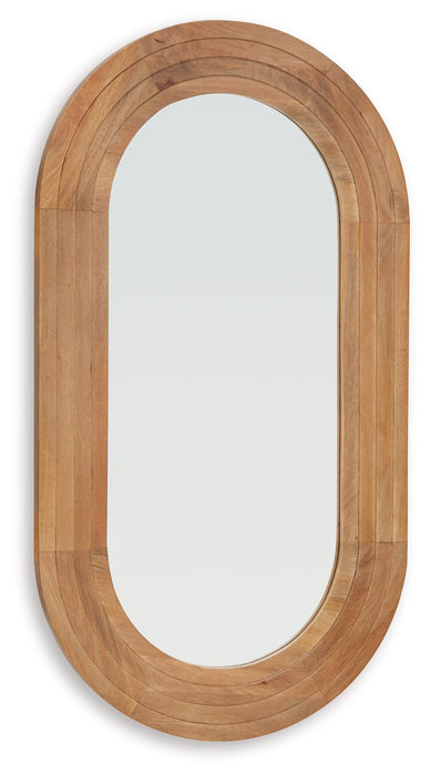 Daverly - Brown - Accent Mirror Sacramento Furniture Store Furniture store in Sacramento