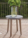 Harmony Headlands - Round End Table - Natural / Gray