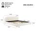 Simple Modern Bedroom Double Upholstered Bed