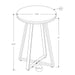 Accent Table, Side, Round Contemporary & Modern Modern Design