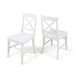 Plethora - Dining Chair With X Shaped Back (Set of 2)