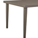 Silvana - Outdoor Aluminum Rectangle Dining Table - Gray