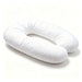 U - Shape Pregnancy Body Pillow For Side Sleeper Support - White