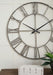 Paquita - Wall Clock - Antique Silver