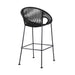 Acapulco - 30" Indoor Outdoor Steel Bar Stool With Rope Set of 2