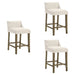 Fauna - Modern Transitional Wood Counter Height Kitchen Bar Stool