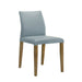 Elyza - Full Back Top Grain Leather Upholstered Wood Dining Chairs (Set of 2)