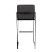 Fuji - Contemporary High Back Barstool Elegant Design