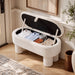 Modern Storage Ottoman Bench For Living Room
