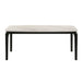 Kimber - Marble Top Dining Table - Black / White