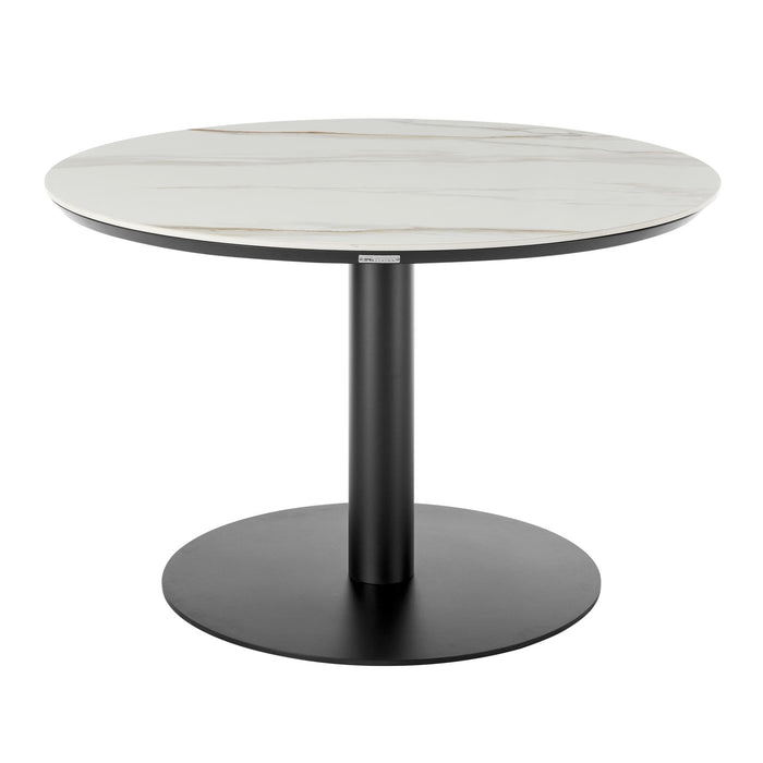 Jazmin - Outdoor Table With Aluminum Pedestal Base