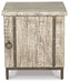 Laddford - Accent Cabinet - Shelf - Whitewash
