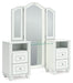 Kozlani - Vanity With Mirror - White