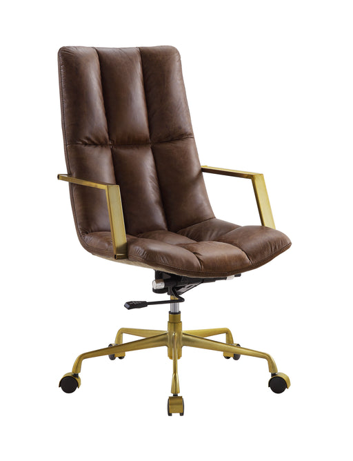 Rolento - Executive Office Chair - Espresso Top Grain Leather Sacramento Furniture Store Furniture store in Sacramento