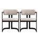 Upholstered Dining Armchairs (Set of 2)