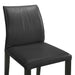 Velena - Full Back Top Grain Leather Upholstered Wood Dining Chairs (Set of 2) - Black