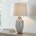 Abbriel - Glass Table Lamp - Antique Green